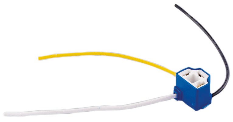 H4 90° Conector suport de lampă din ceramică cu cabluri 37275