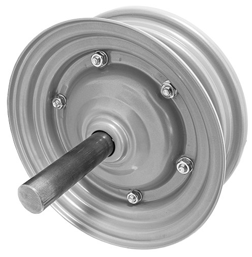 Roata rim cu axle on Bila Rulmenti Size 2.50x8 40159