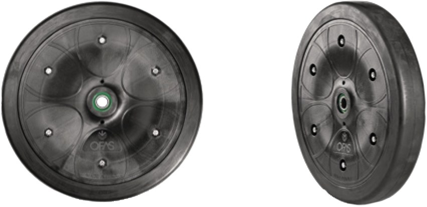 Roata cu janta din plastic 40 mm 40487