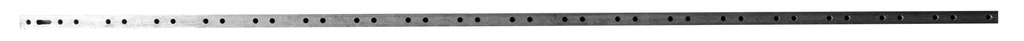 Bară perforată pentru 19 secțiuni 3" 1.40 m 45046