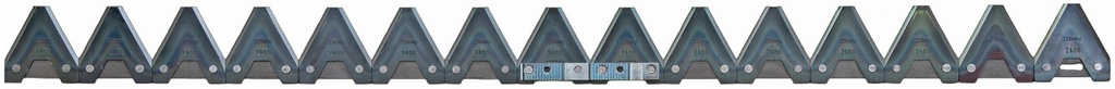 Lama cu 15 sectiuni zimtate 3" 1.10 m 45098