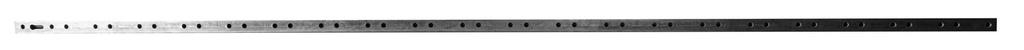 Bară perforată pentru 21 secțiuni 3" 1.55 m 45649
