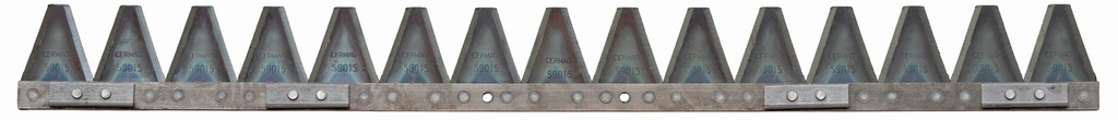 Lamă cu 15 secțiuni zimtate 2" 0.8 m 45805