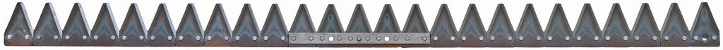 Lama ranforsata 2 gauri cu 25 sectiuni 2" S/P.P. 45959