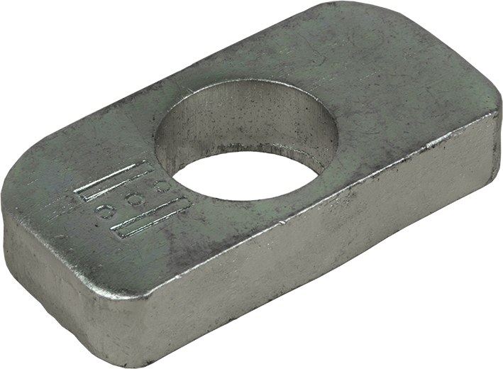 Placa pentru bratele inferioare LANDINI 80x40 mm 51253
