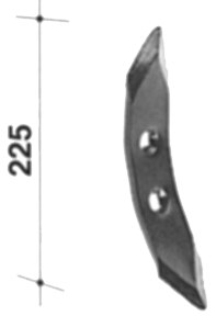 Punct reversibil 45x7x225 mm 55981