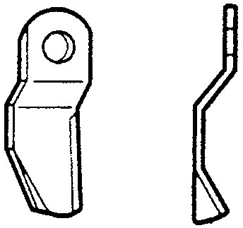 Cuțit pentru cuțit Orificiu 25,5 mm 235 mm 57116