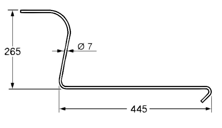 Greble stelare de primăvară 445 mm 57391