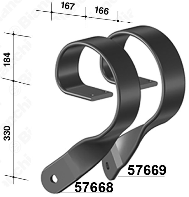 Arc 100x16 pentru discuri Side Right 57668