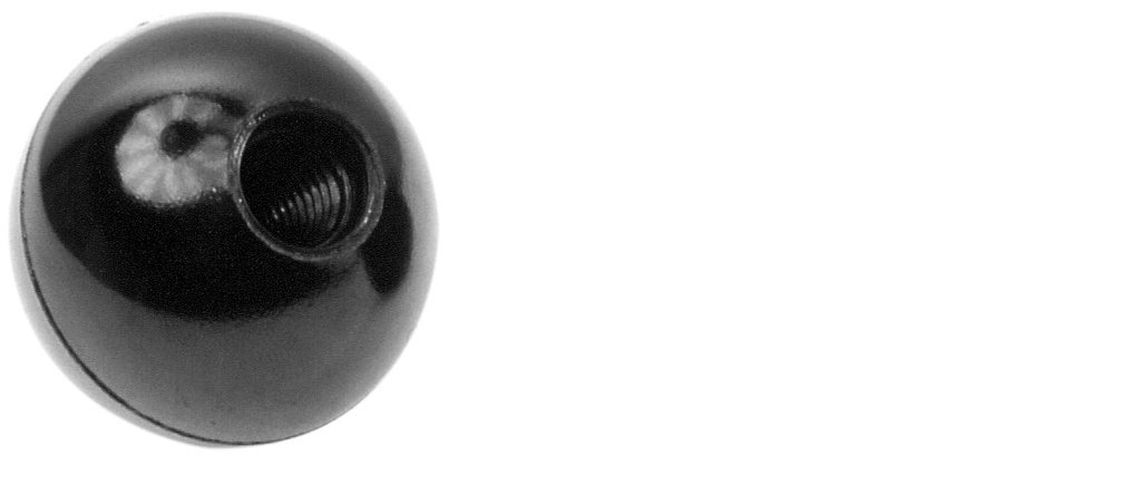Buton cu bile termoplastic filetat 60203