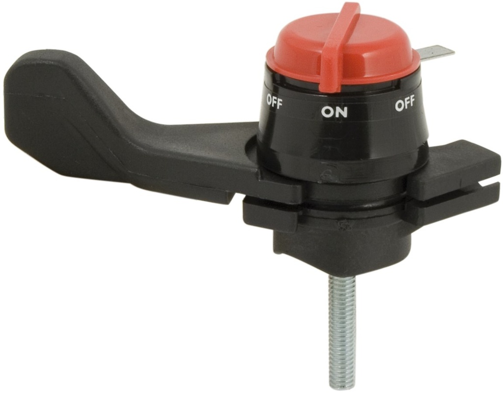 MANETA COMANDA ACCELERATOR DIN NYLON, CU BUTON DE OPRIRE MOTOR, FILET 60326