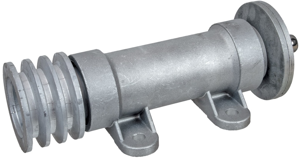 Arbore suport disc cu trei caneluri și două suporturi 300 mm 60581