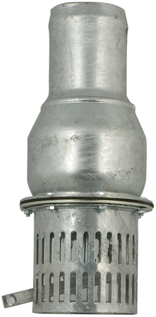 VALVĂ DE PICIOARE CU TUBO PENTRU FURTUN DE CAUCUC. GALVANIZAT 60658