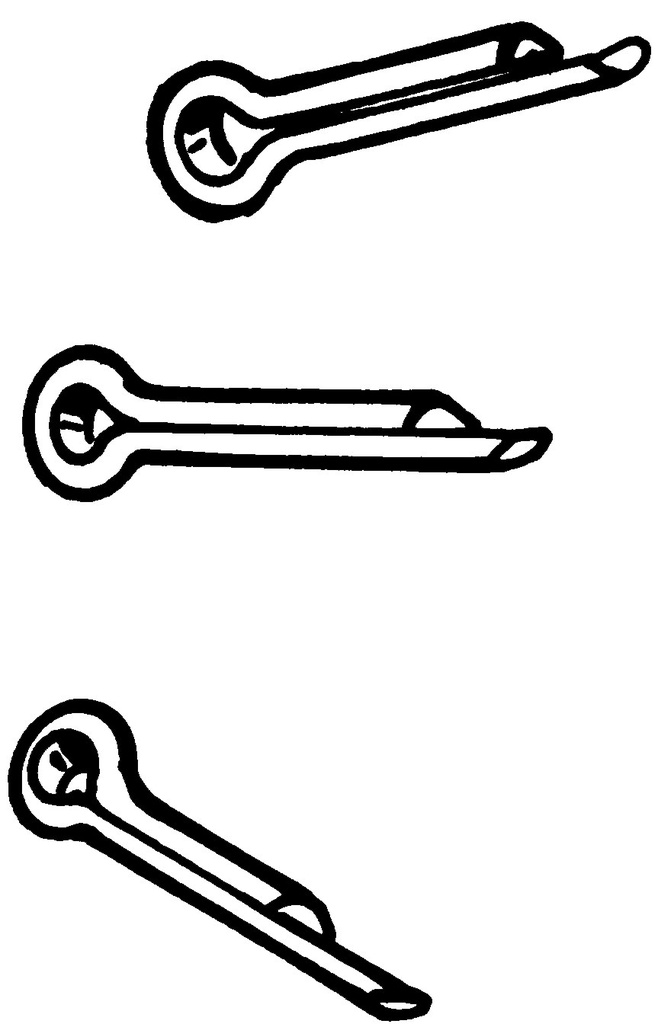 Dimensiune clip 1x20 mm 61302