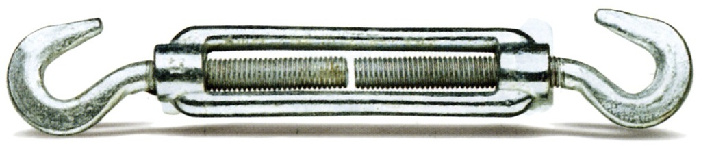 Două cârlige tendicuri Sarcină 75 kg 145 - 209 mm 61592