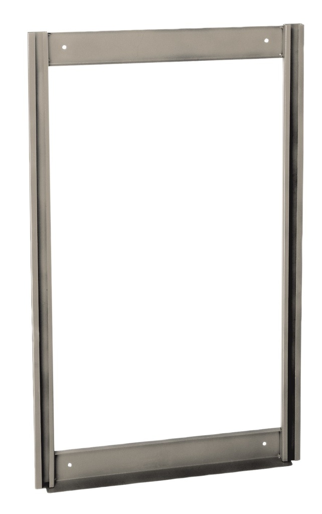 Dimensiuni suport de prezentare montat pe perete LxPxH 605x40x1000 mm 61632