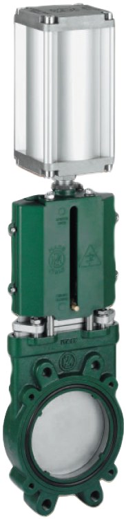 lama GATE Supapa WITHOUT OUTLET - VERSION cu PNEUMATIC Cilindru 63569