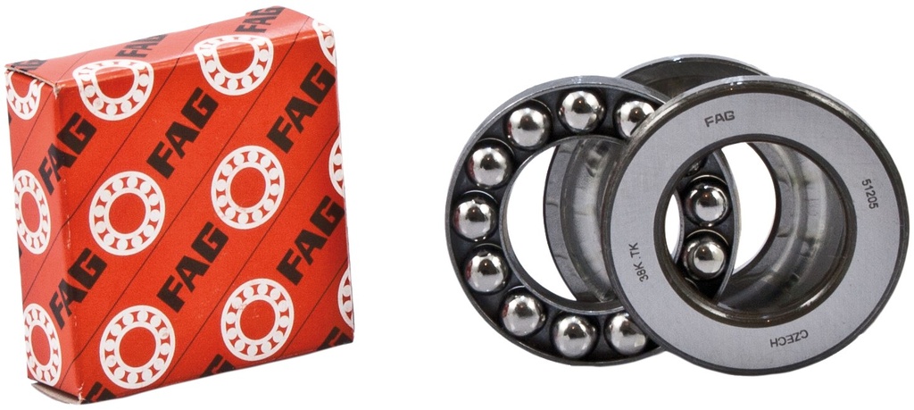 Rulment axial cu bile - FAG 12x26x9 mm 63957