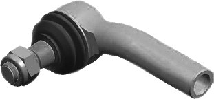 Tie rod end bent to the Dreapta 267 mm 64474