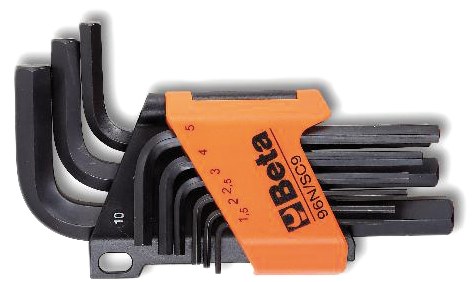 Set de 9 chei offset lustruite 70218