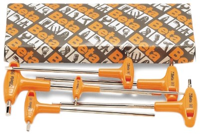Set de 6 chei hexagonale offset cu maner cu cuplu ridicat 2-2,5-3-4-5-6 mm 70240