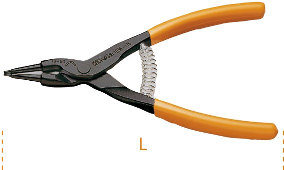 Cleste cu bec drept pentru Inele Arc Exterior 3÷10 mm 70334