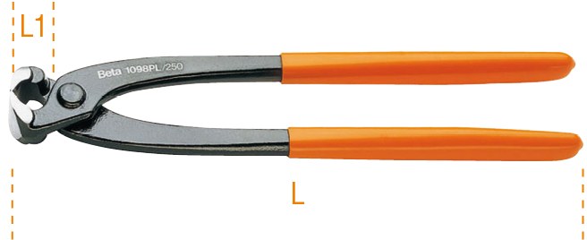 Clestă turn cu mânere acoperite PVC 250 mm 70362