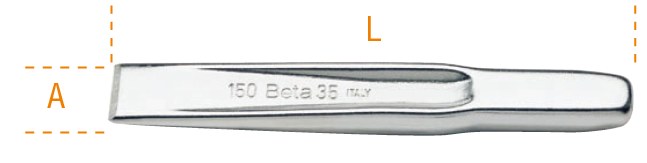 Dalti plate, tip nervurat 150 mm 70404