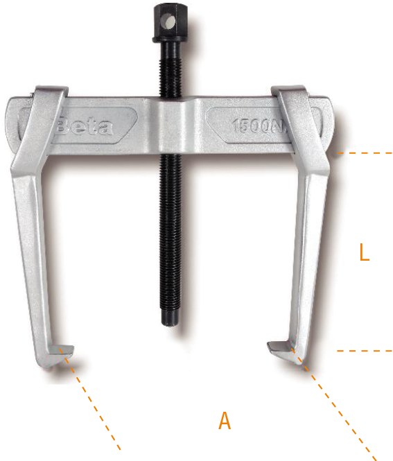 Extractor universal cu două picioare Latime - A 23÷100 mm 70409