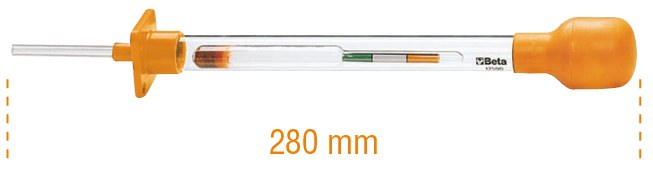 Densimetru de acid, corp din sticla 70442