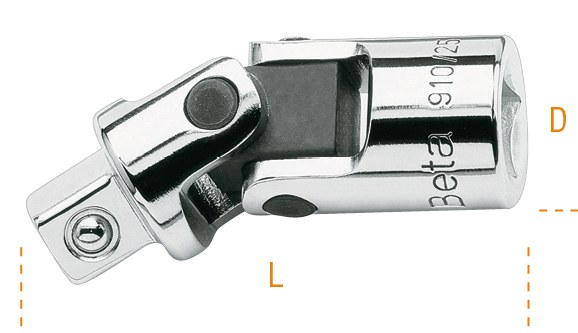 3/8" Filet exterior si Filet interior Patrat drive joint 54,6 mm 70466