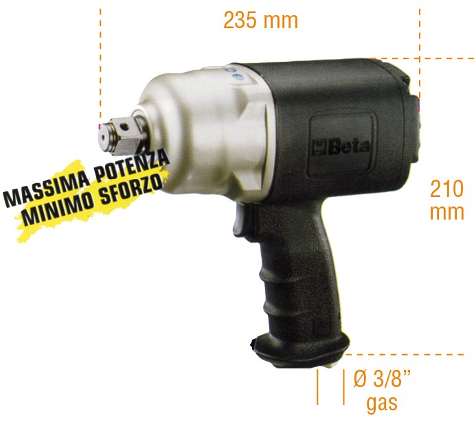 Pistol cu ​​șurub reversibil din material compozit 70484