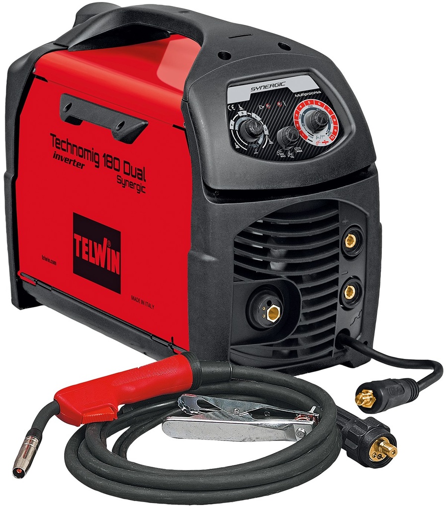 Aparat de sudura inverter MIG-MAG/FLUX/BRAZING/MMA/TIG DC-LIFT - TECHN 460x240x360 mm 70512