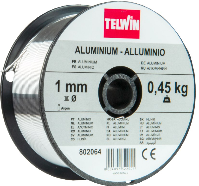 Bobina de sarma de aluminiu 0,45 kg 70517