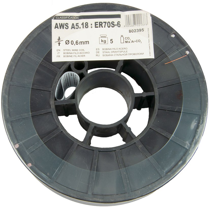 Bobina de sarma de otel 5 kg Diametru sarma 0,6 mm 70526