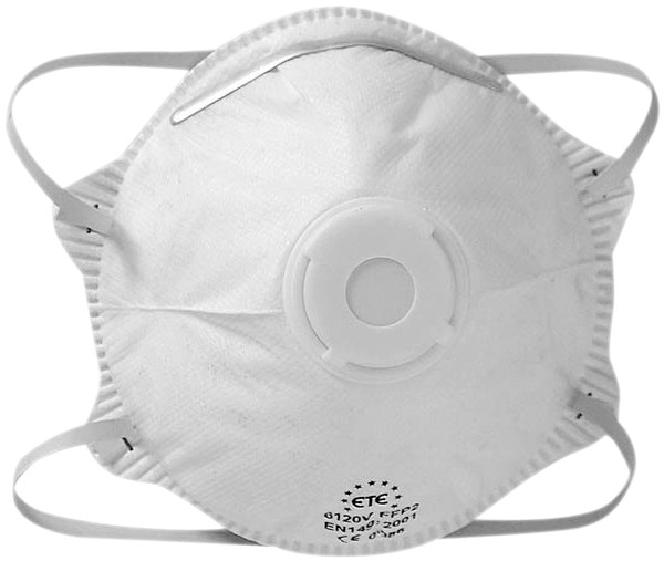 MASTI FACIAL Filtru cu Supapa pentru PRATURI, CETI si FUMI DE TOXICITA 76055