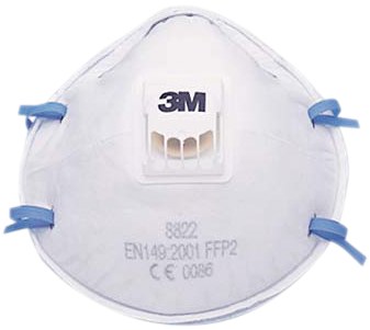 MASTI FACIAL Filtru cu Supapa pentru PRATURI, CETI si FUMI DE TOXICITA 76057