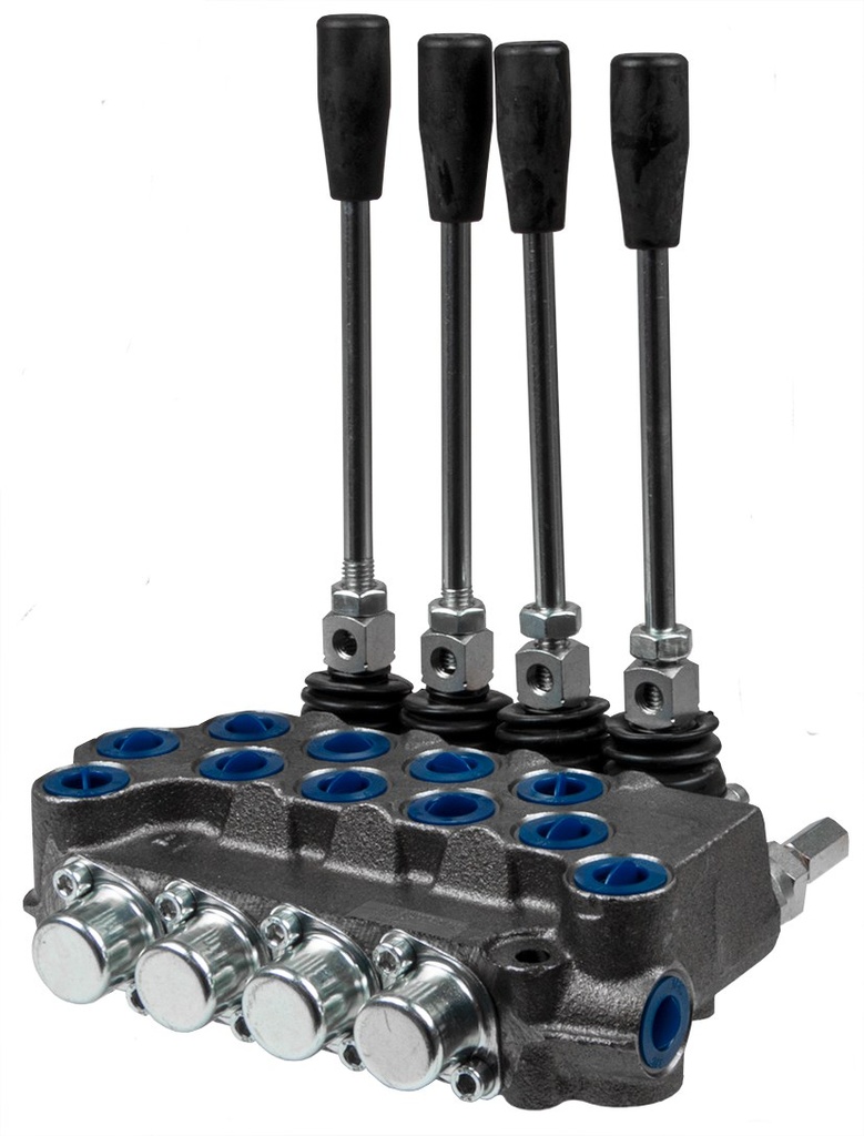 Monoblock Supapa 4 Manete predisposed pentru Trecere in serie 40 l/min 80011