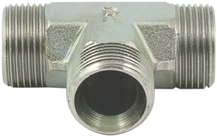 "T" ADAPTOR cu Filet exterior Filetat CONNECTOR Filet - F 1/4" Gas 54 mm 80869