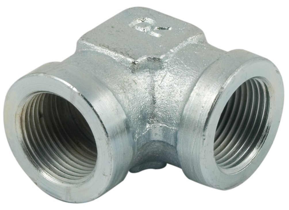 "L" ADAPTOR cu FEM. Filetat CONNECTOR Filet - F 1/4" Gas 22 mm 81170