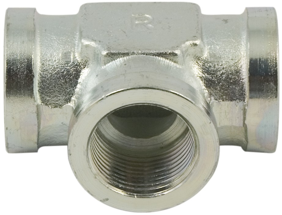 "T" ADAPTOR cu Filet interior Filetat CONNECTOR Filet - F 1/4" Gas 44 mm 81177
