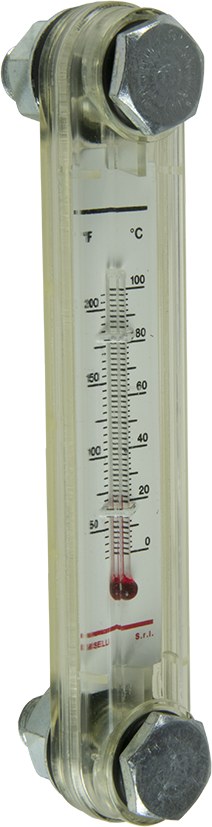 INDICATOR DE NIVEL CU TERMOMETR - NYLON A 153 mm 81437