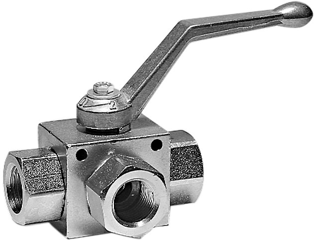 ROBINET cu BILĂ ROBIȚI cu BILĂ 3 CĂI, 1/4" 81608