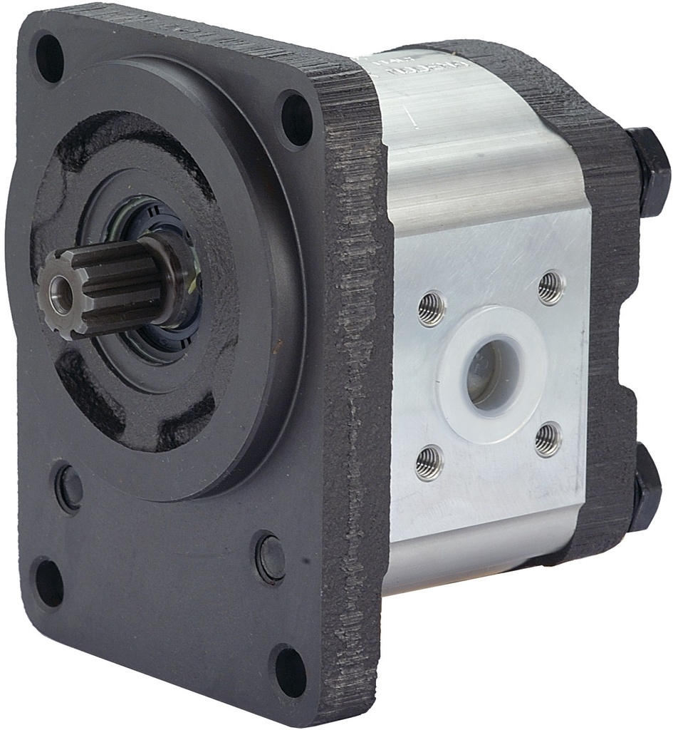 Pompă cu angrenaje GRUP 2 Cilindrată 6,3 cm³ Ax 17x14 - Z.9 Rotație St 90 mm 81815