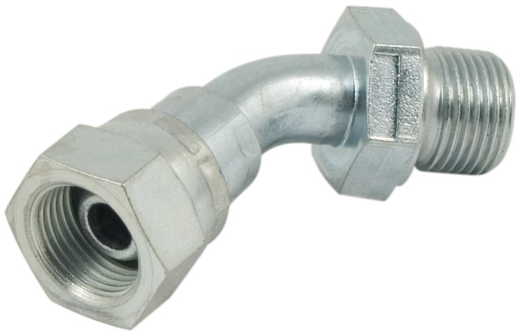 Filet exterior/Filet interior 45° ADAPTATOR Filet - F 1/4" Gaz 44,1 mm 82068