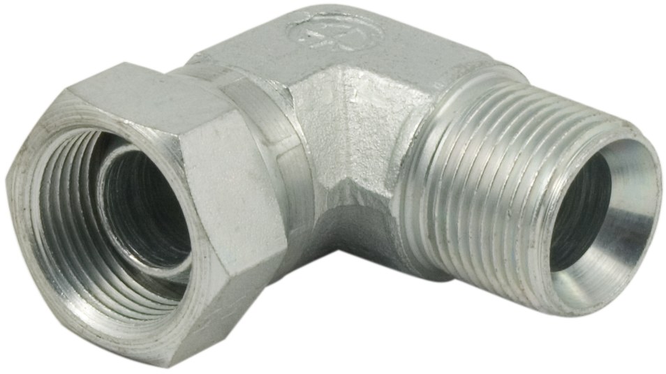 ROTABIL Filet exterior-Filet interior ADAPTATOR 90° Filet - R 1/4" Gaz 27 mm 82966