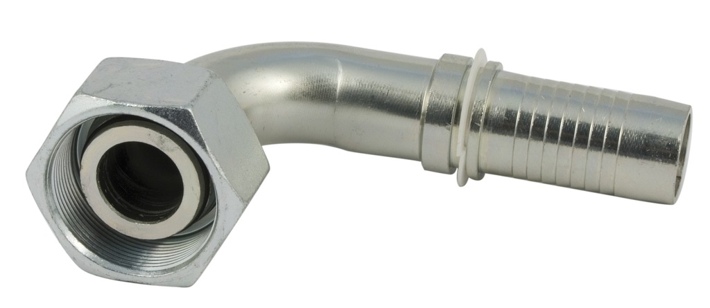 Fiting interior filet 90° - DIN 24° seria grea Teava diametru 1/4" - 6 29,5 mm 83164