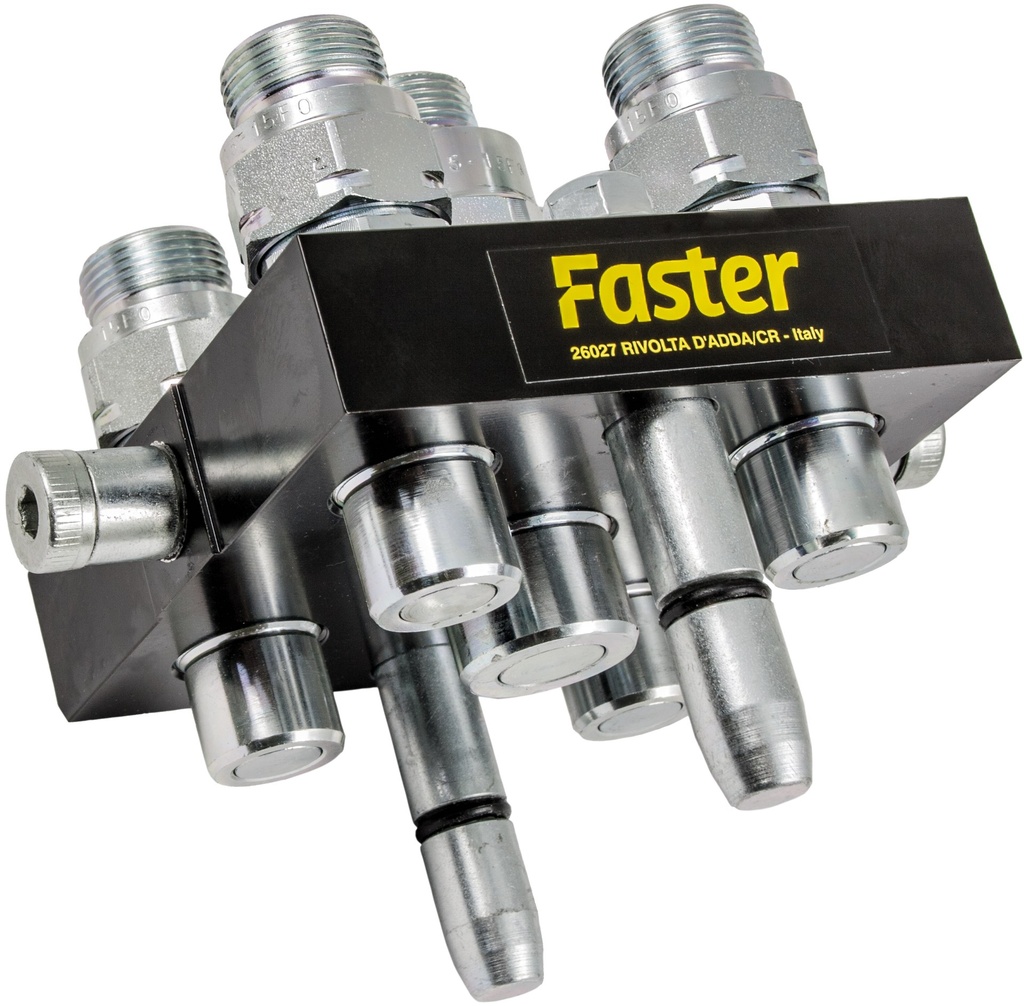 DISPOZITIV MULTICONECTARE - MAI RAPID 5 WAY Racord 4 x 3/8" + 1 x 1/2" 83915