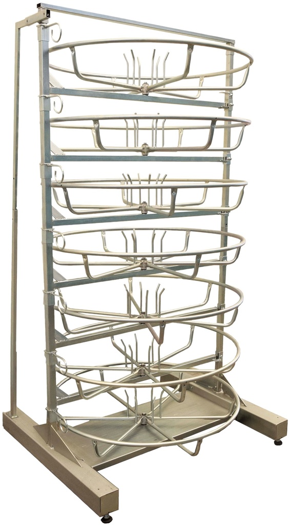 Dimensiuni suport tub pe mai multe niveluri 1250x1050x2200 mm 83967