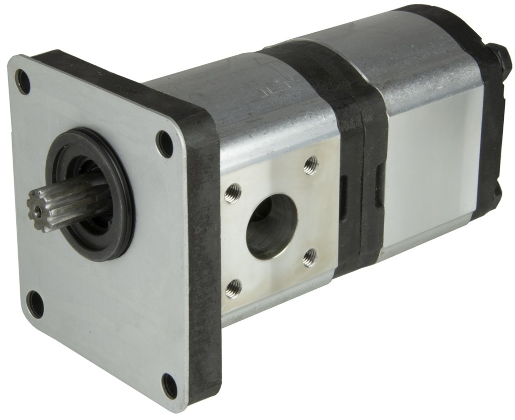 Pompă hidraulică dublă pentru CNH Cilindrată 20+11 cm³ Rotire Stânga 84042